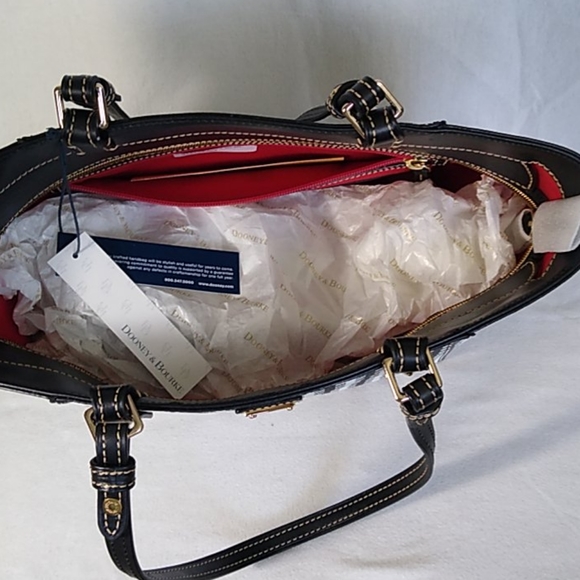 **SOLD** Dooney & Bourke Georgia Janie Tote Bag - Picture 9 of 12